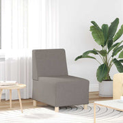 Modularna sofa bez naslona za ruke, taupe 55 cm, tkanina