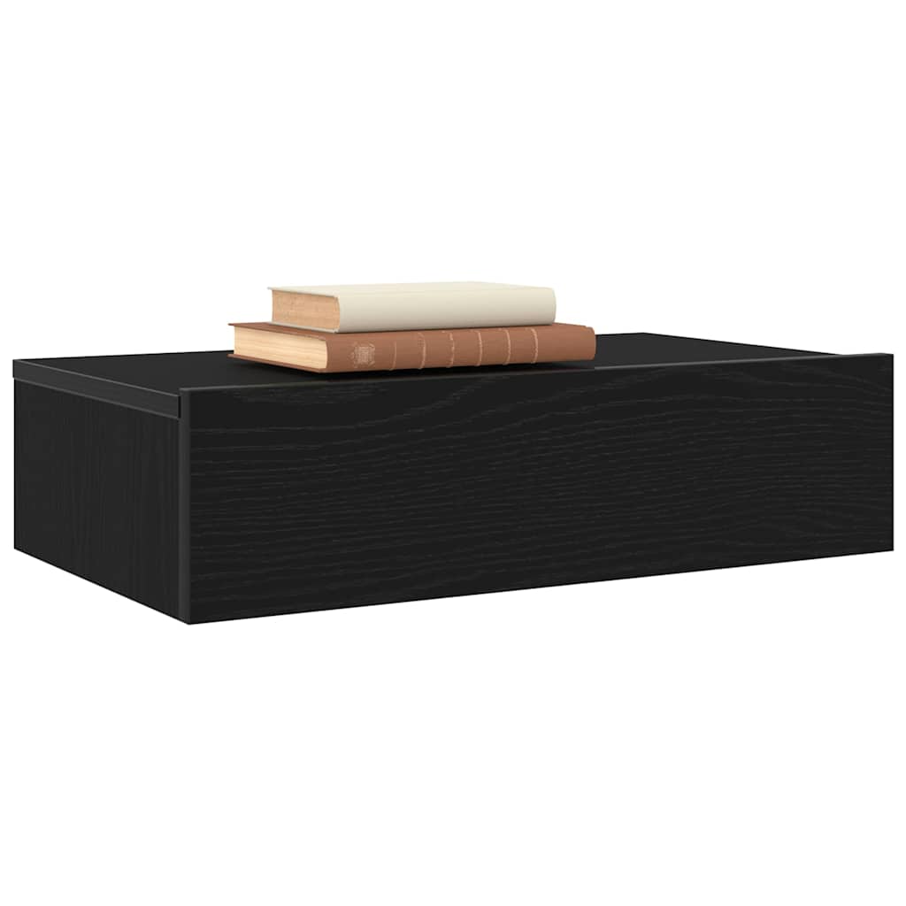 TV ormarići s LED svjetlima 2 kom. crni hrast 60x35x15,5 cm