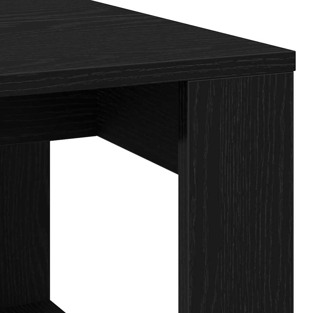 Kava Stol Crni hrast 102 x 50 x 35 cm Konstruirano drvo