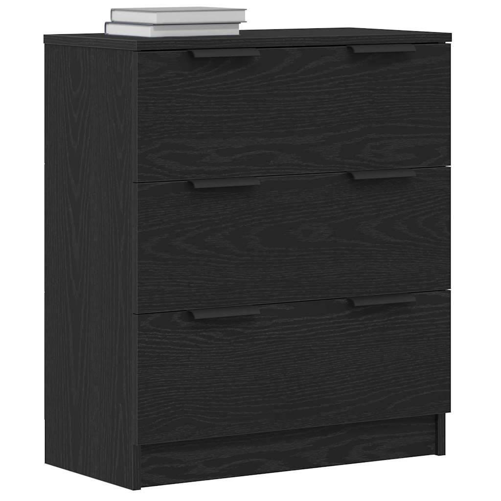 Kreveta s ladicama Crni hrast 60 x 30 x 70 cm Konstruirano drvo