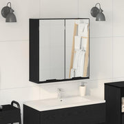 Ogledalo ormar Crni hrast 64 x 20 x 67 cm Konstruirano drvo