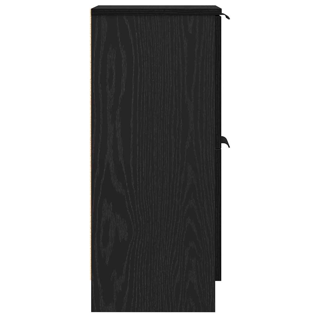 Kreveta Crni hrast 30 x 30 x 70 cm Konstruirano drvo