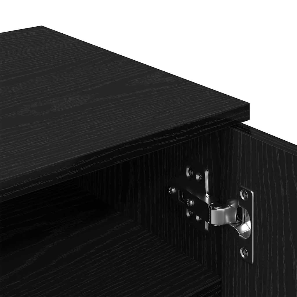 Ormar za cipele Crni hrast 59 x 35 x 100 cm Konstruirano drvo