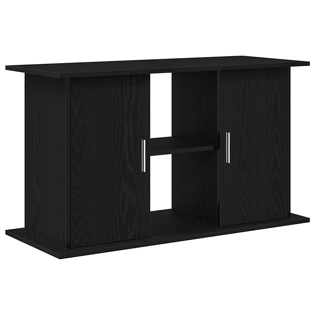 Stalak za akvarij crni hrast 101x41x58 cm Konstruirano drvo