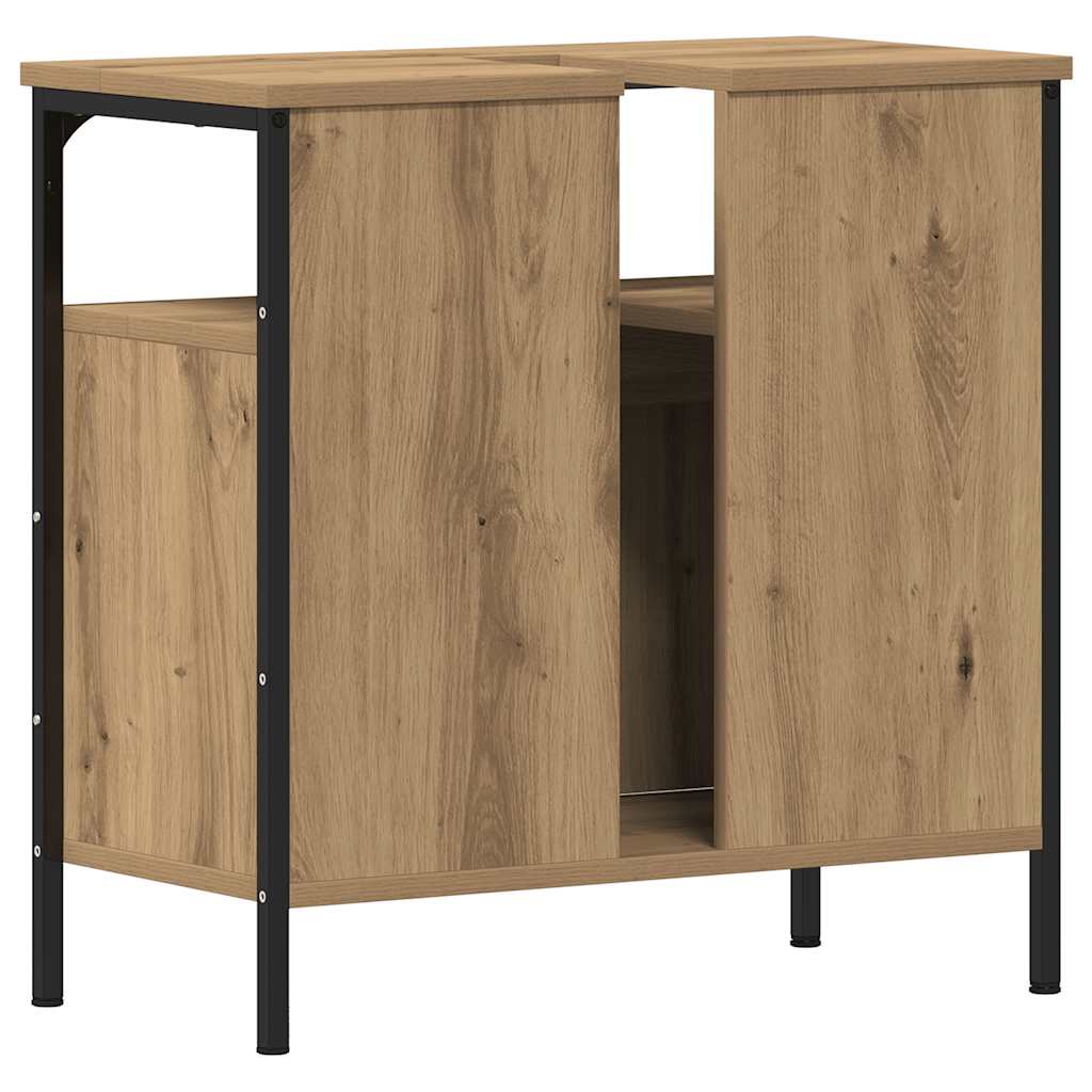 Ormarić za umivaonik u kupaonici Artisan hrast 60x30x60 cm Inženjersko drvo