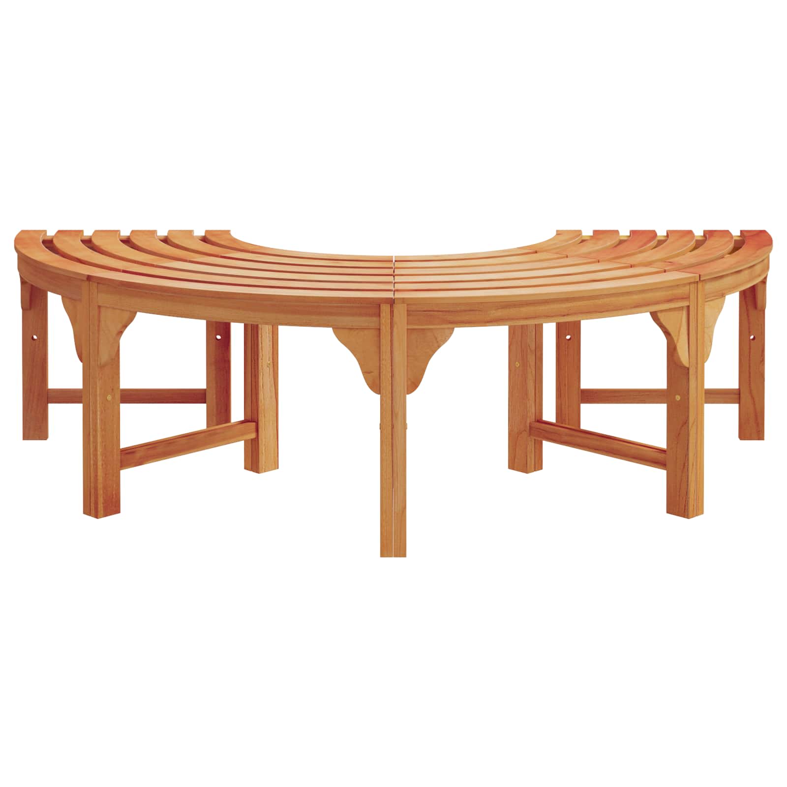 Klupa pod drvetom Prirodna 160 x 80 x 45cm