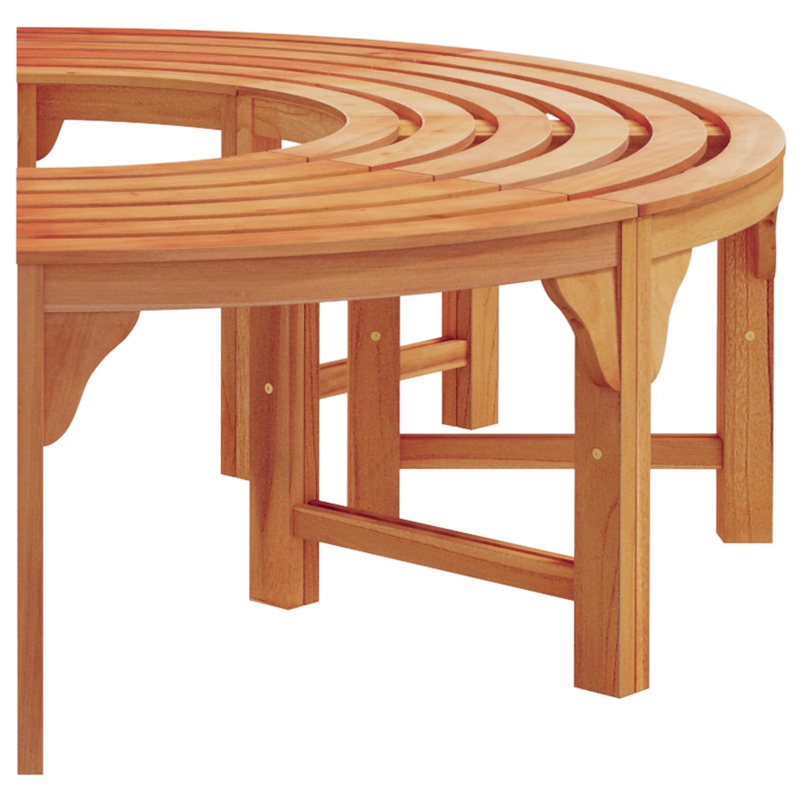 Klupa pod drvetom Prirodna 160 x 80 x 45cm