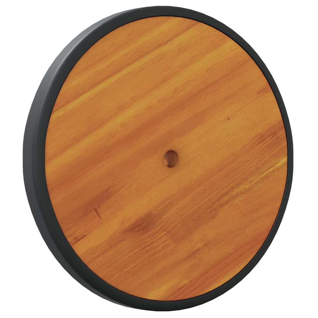 Prostorni kotači s kotačem 2 pcs Smeđa 20.5 x 20.5 x 2 cm