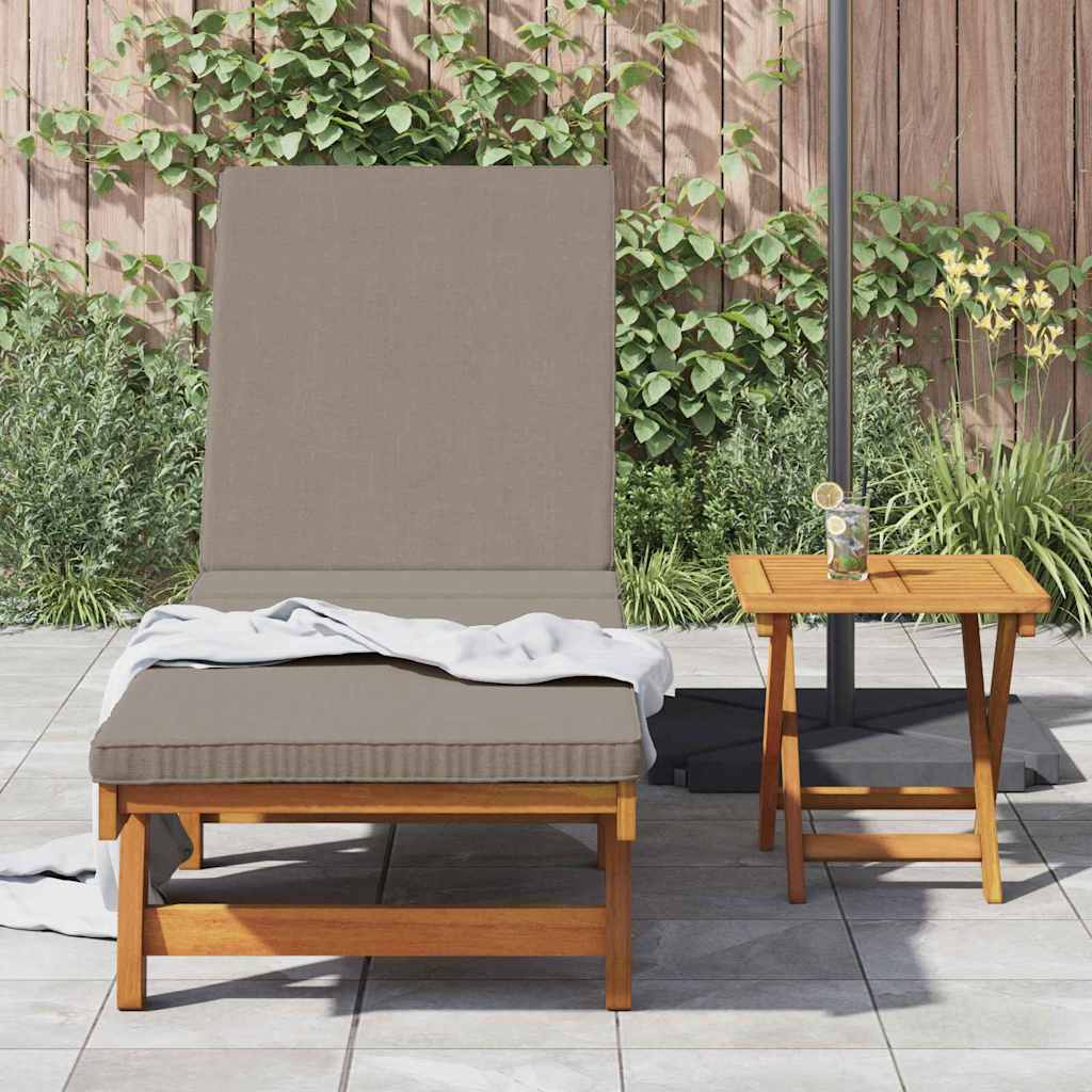Ležaljka Smeđa 199 x 63 x 85 cm Čvrsto drvo akacije