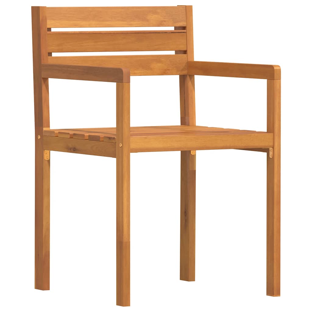 Vrtne stolice 2 kom 50x53x80 cm Masivno drvo akacije
