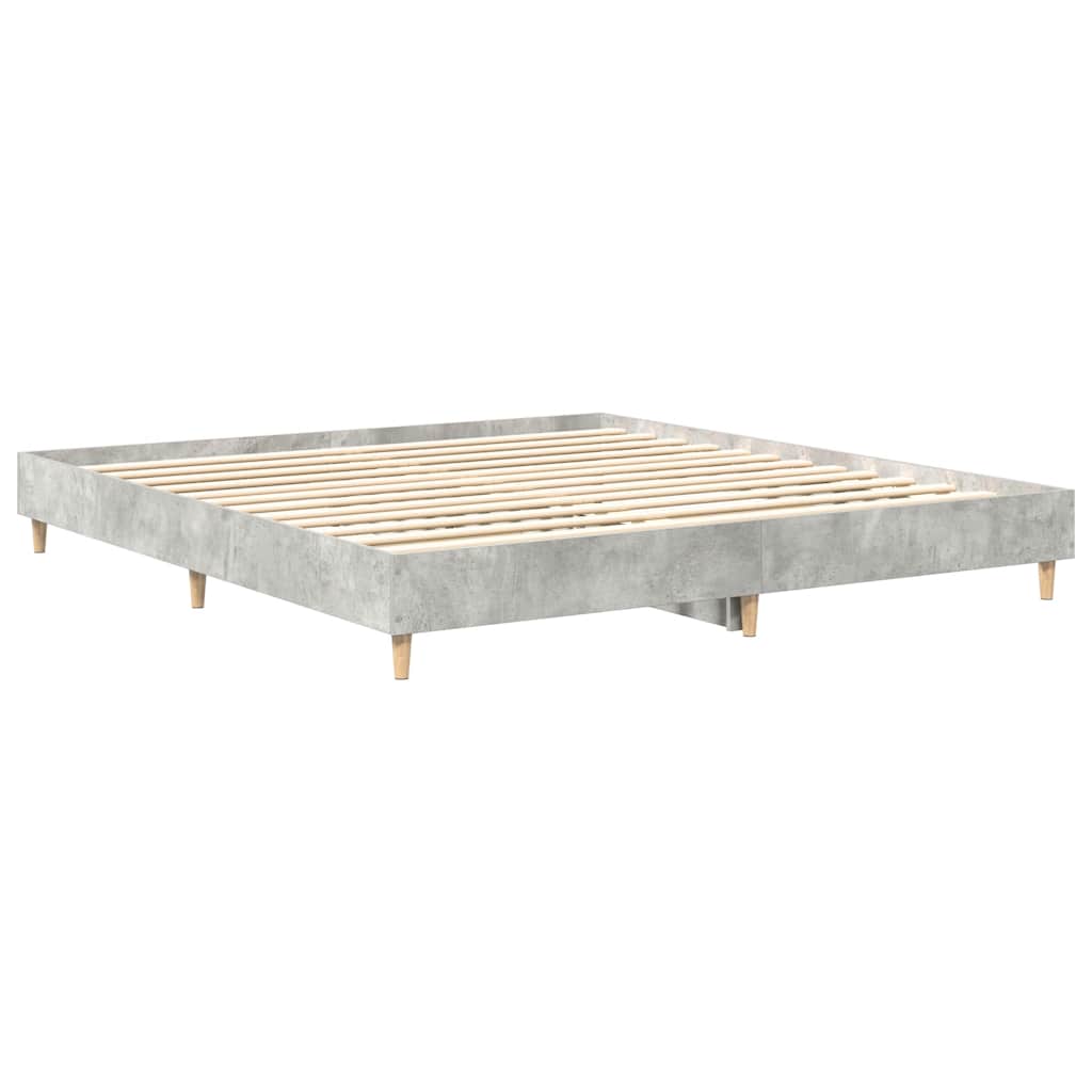 Okvir kreveta bez madraca 200x200 cm od konstruiranog drva