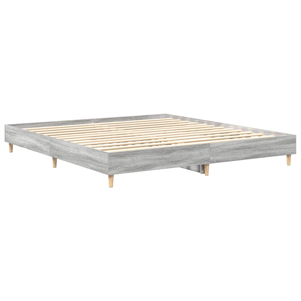 Okvir kreveta bez madraca 200x200 cm od konstruiranog drva