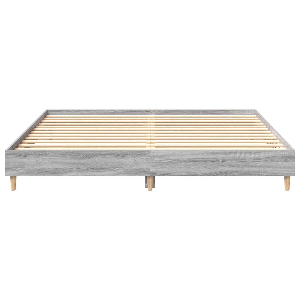 Okvir kreveta bez madraca 200x200 cm od konstruiranog drva