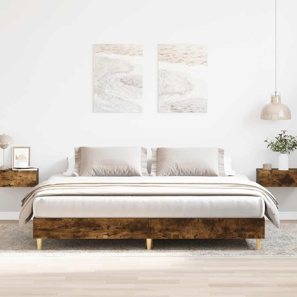 Okvir kreveta bez madraca 180x200 cm konstruiranog drva