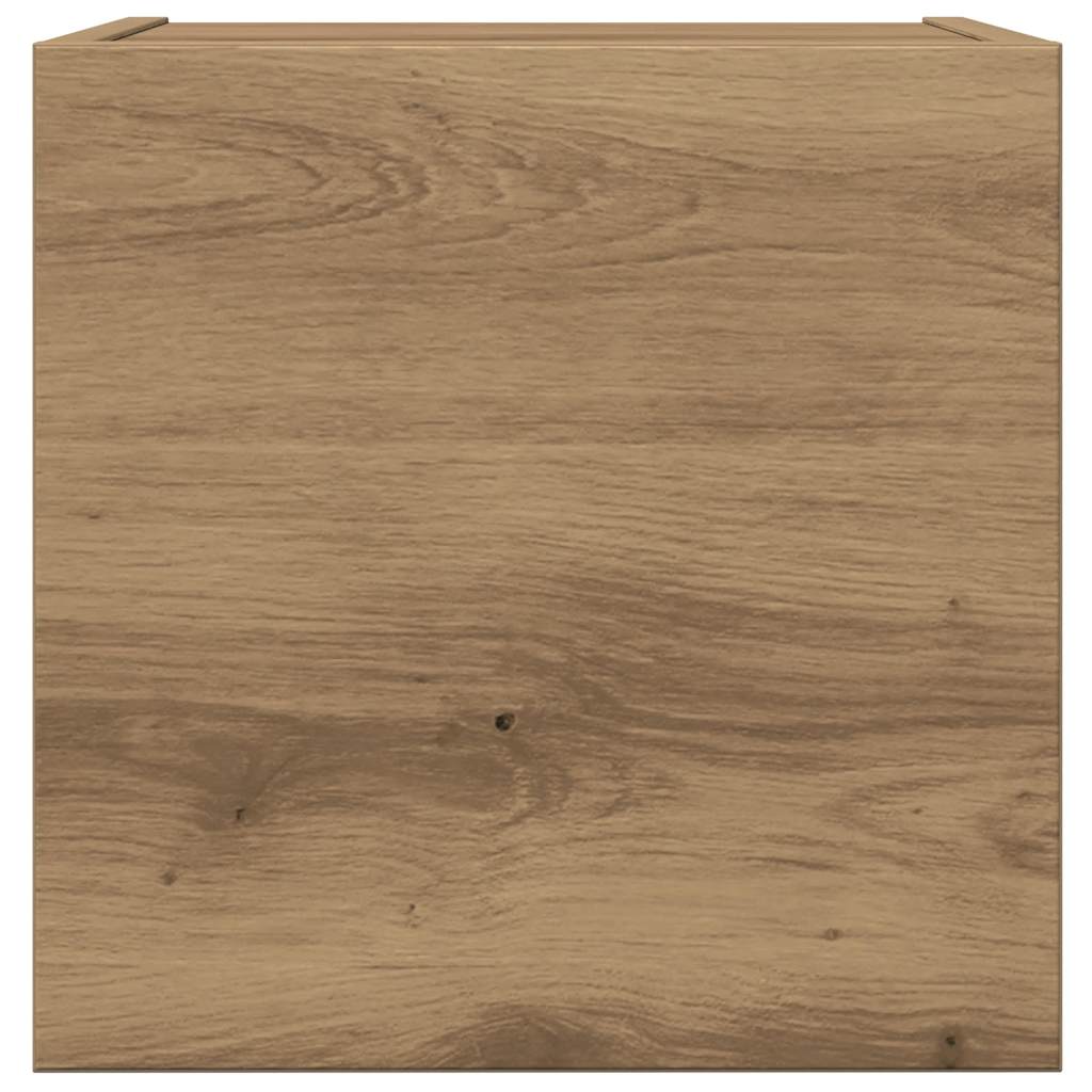 8-dijelni set TV ormarića montiran na zid Artisan Oak
