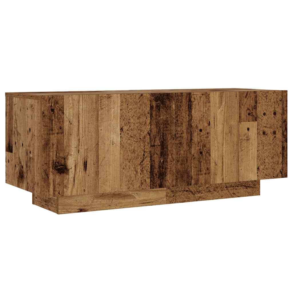 TV ormarić LED boja drva 260x35x40 cm konstruirano drvo