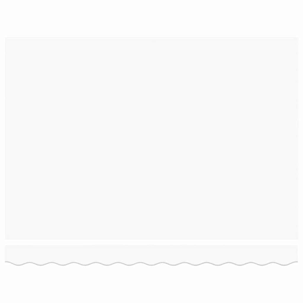 Zamjensko platno za tendu Bijelo 2,5 x 2 m Poliester