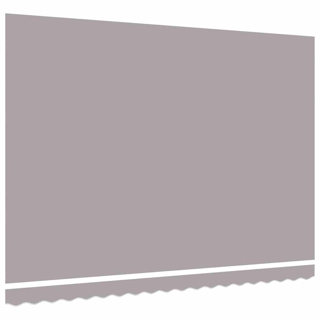 Zamjensko platno za tendu Svijetlo siva 430 x 345 cm Poliester