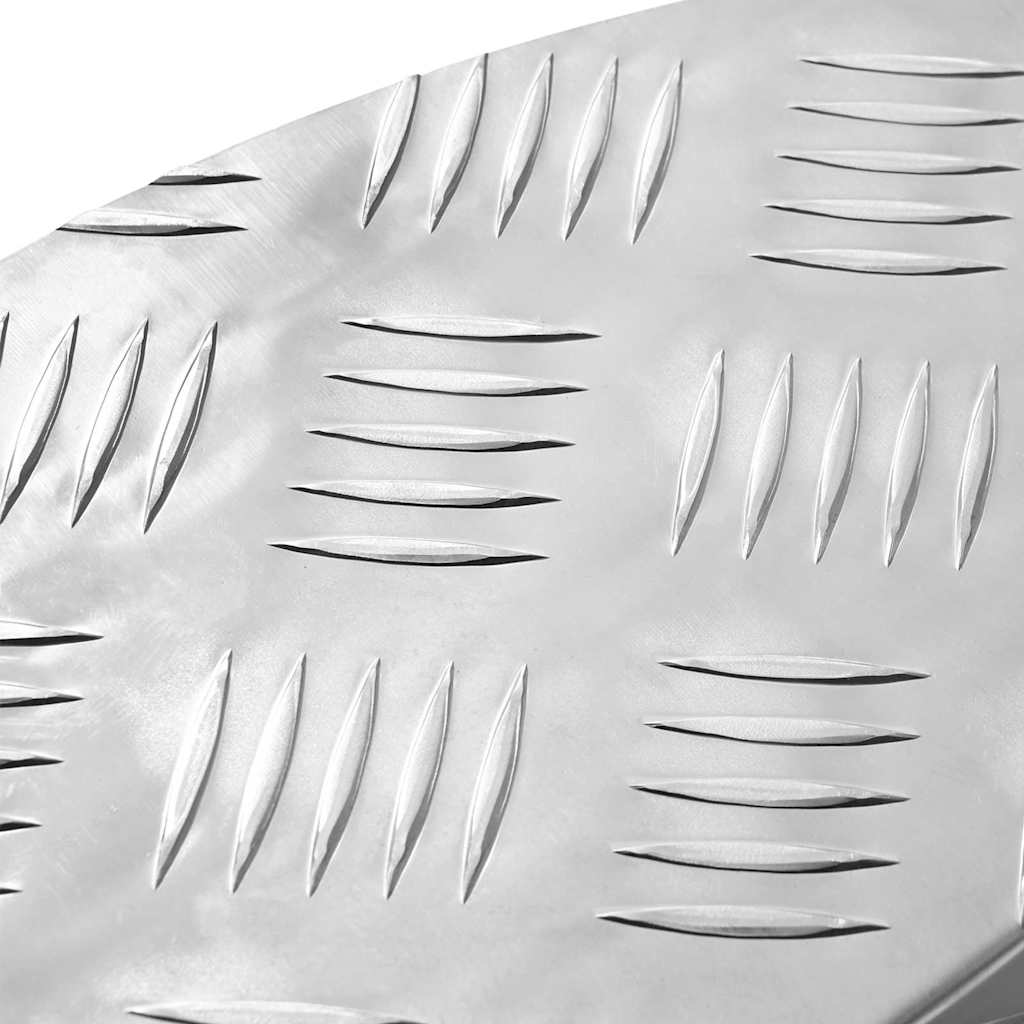 Stepenica Polumjesec 15 pcs Srebrno 60 x 18 x 2,5 cm Aluminij