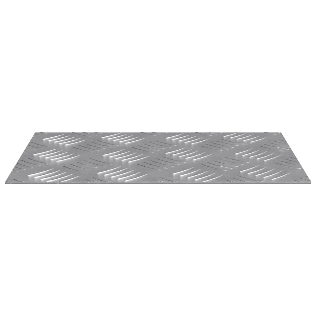Stepenica Pravokutni 4 pcs Srebrno 30 x 20 cm Aluminij