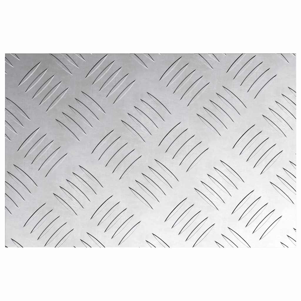 Stepenica Pravokutni 4 pcs Srebrno 30 x 20 cm Aluminij