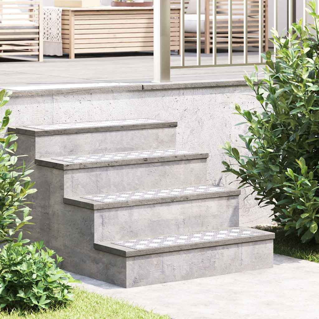 Stepenica Pravokutni 2 pcs Srebrno 70 x 20 cm Aluminij