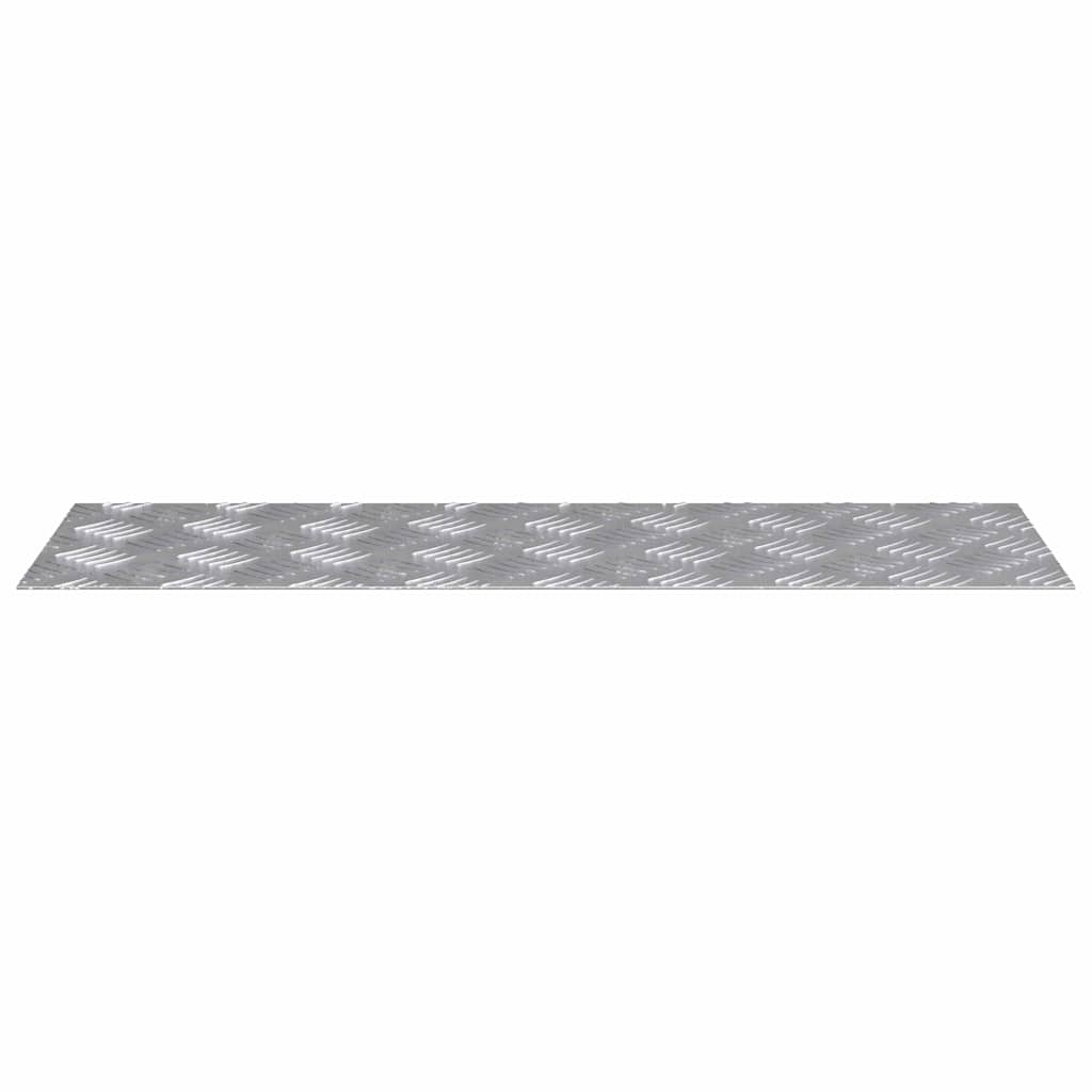 Stepenica Pravokutni 2 pcs Srebrno 75 x 25 cm Aluminij
