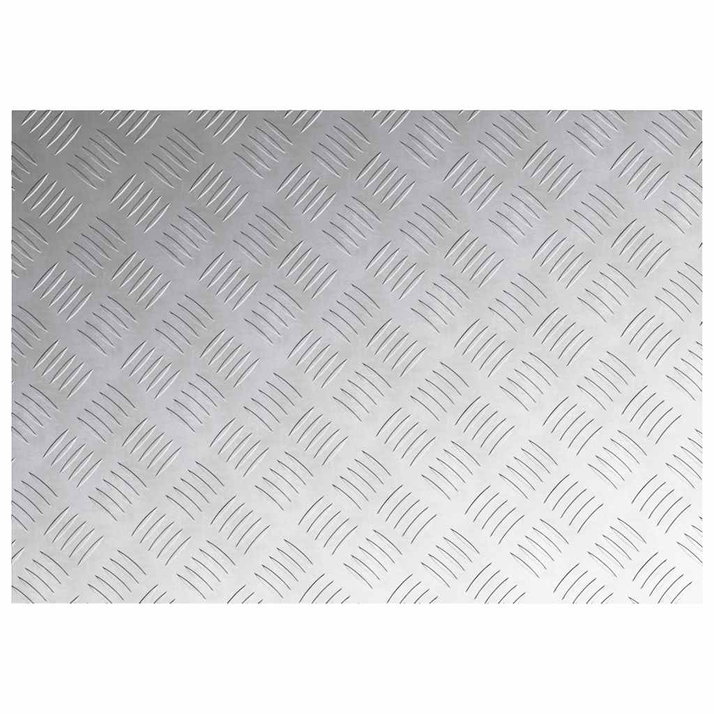 Stepenica Pravokutni 2 pcs Srebrno 70 x 50 cm Aluminij
