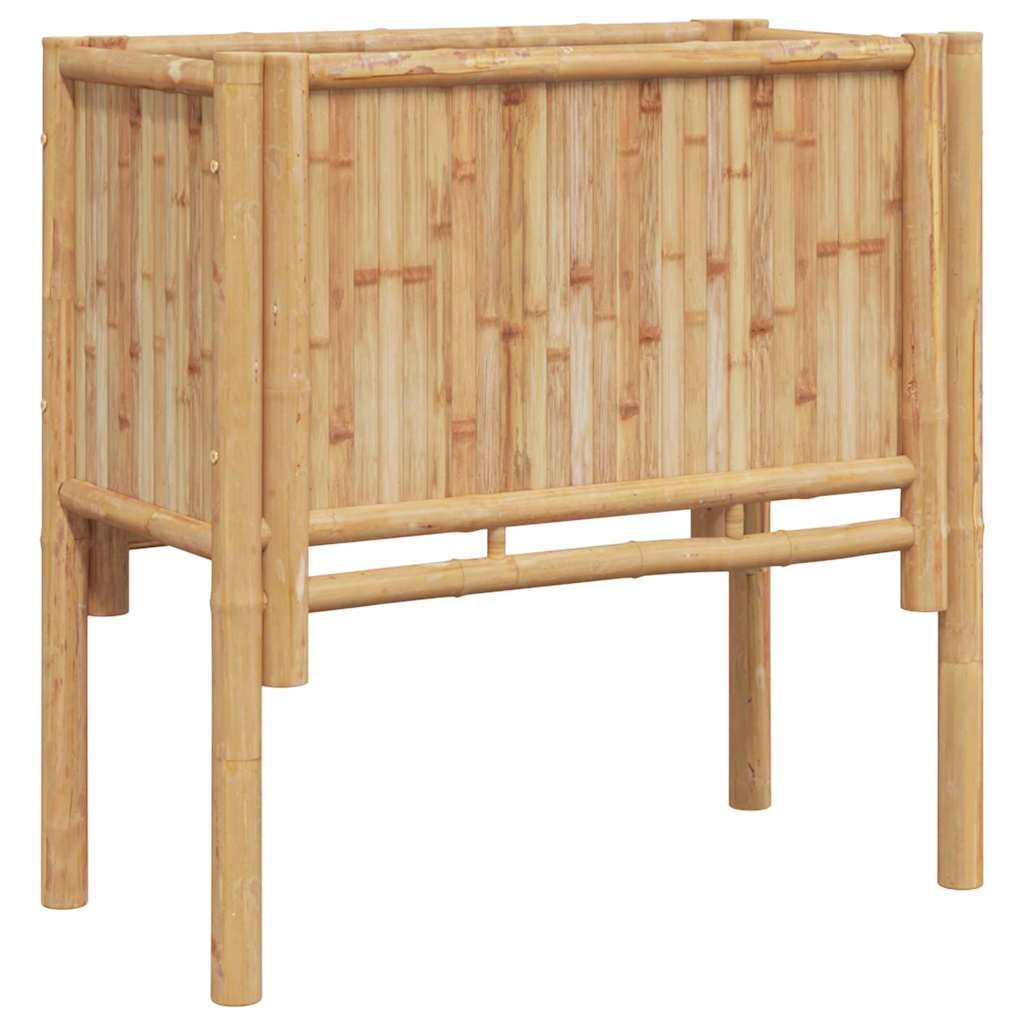 Povišena gredica Smeđa 70 x 35 x 70 cm bambus
