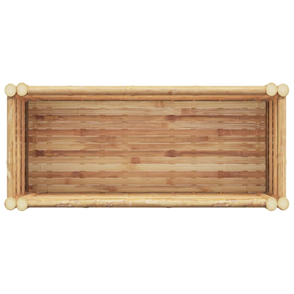 Povišena gredica Smeđa 70 x 35 x 70 cm bambus