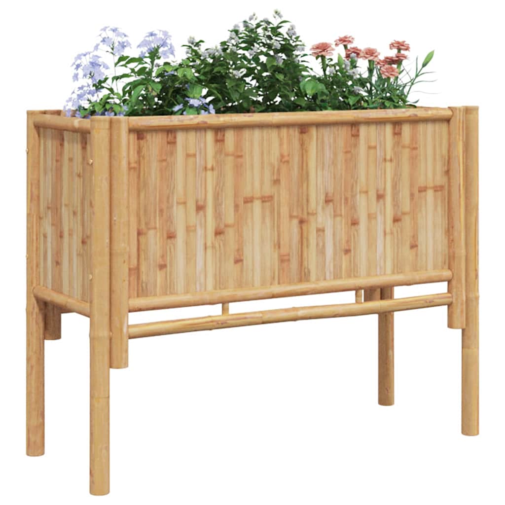 Povišena gredica Smeđa 90 x 35 x 70 cm bambus