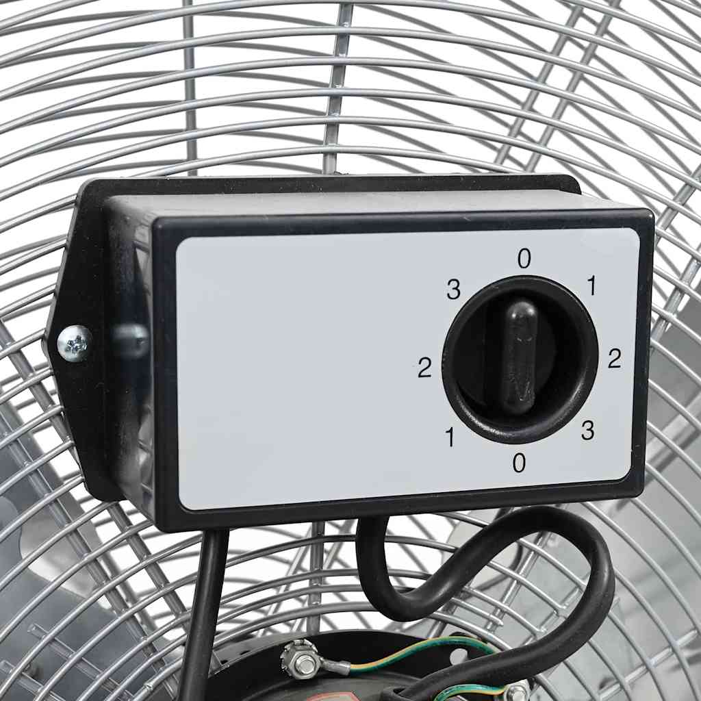 Bubnjasti ventilator s kotačem Srebrno 79 x 37 x 82 cm Aluminij