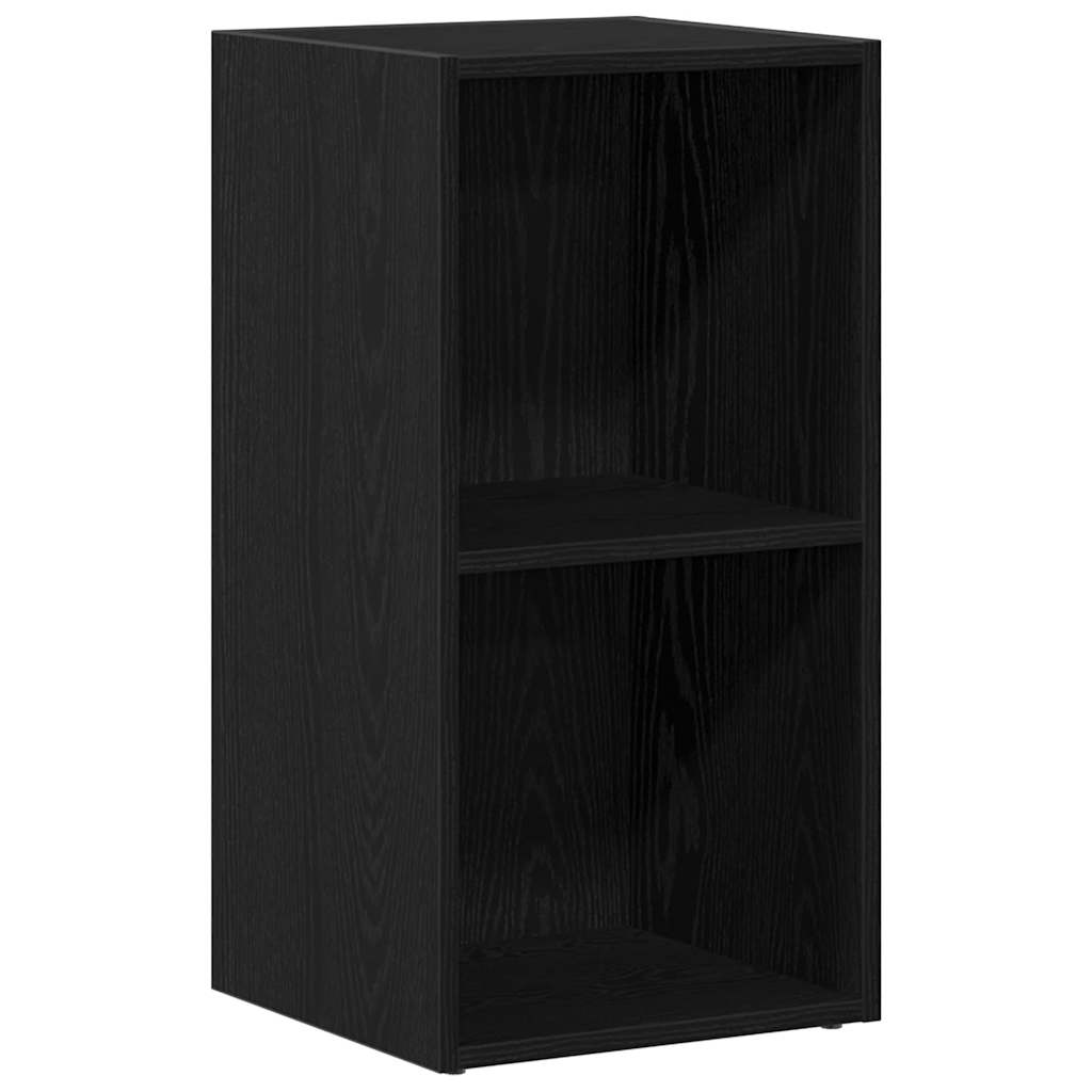 LP Kutija za pohranu crni hrast 71x34x36 cm izrađeno drvo