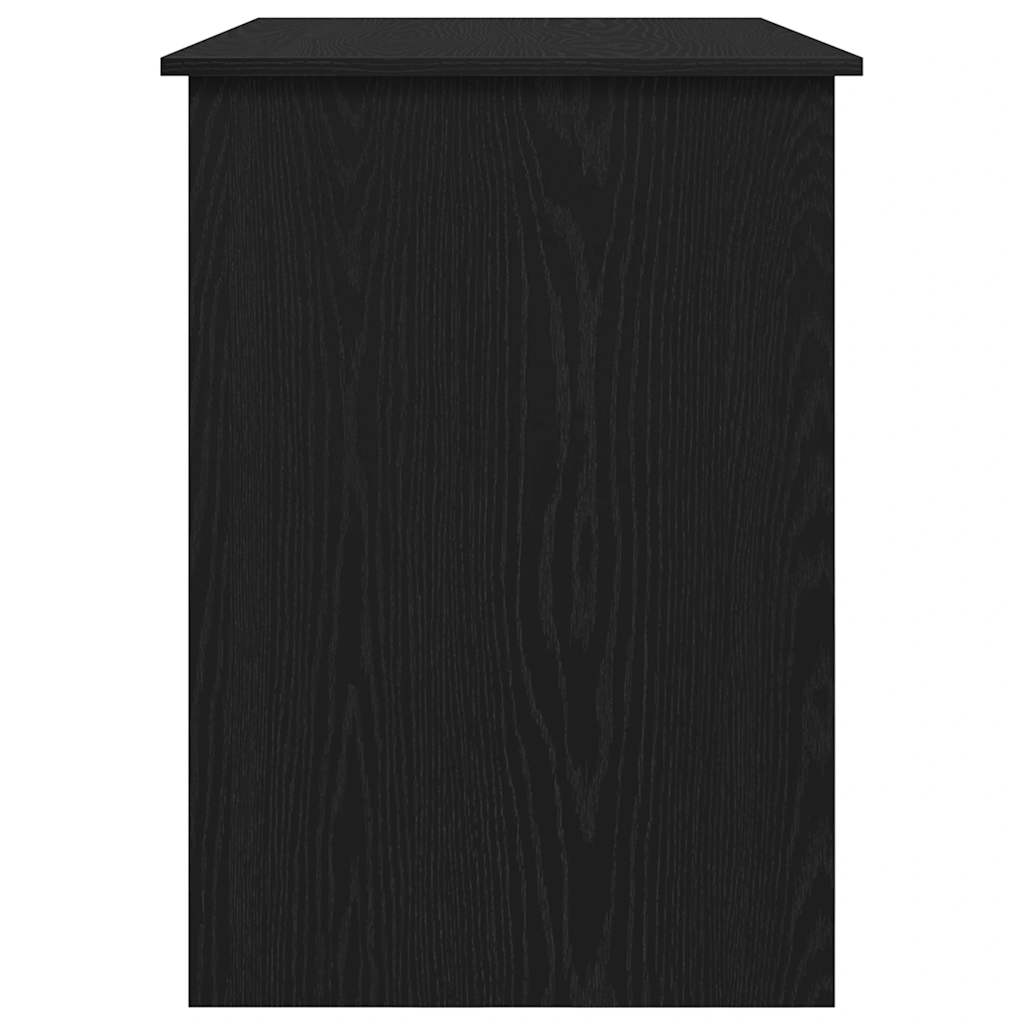 Radni stol Crni hrast 100x55x75 cm Konstruirano drvo