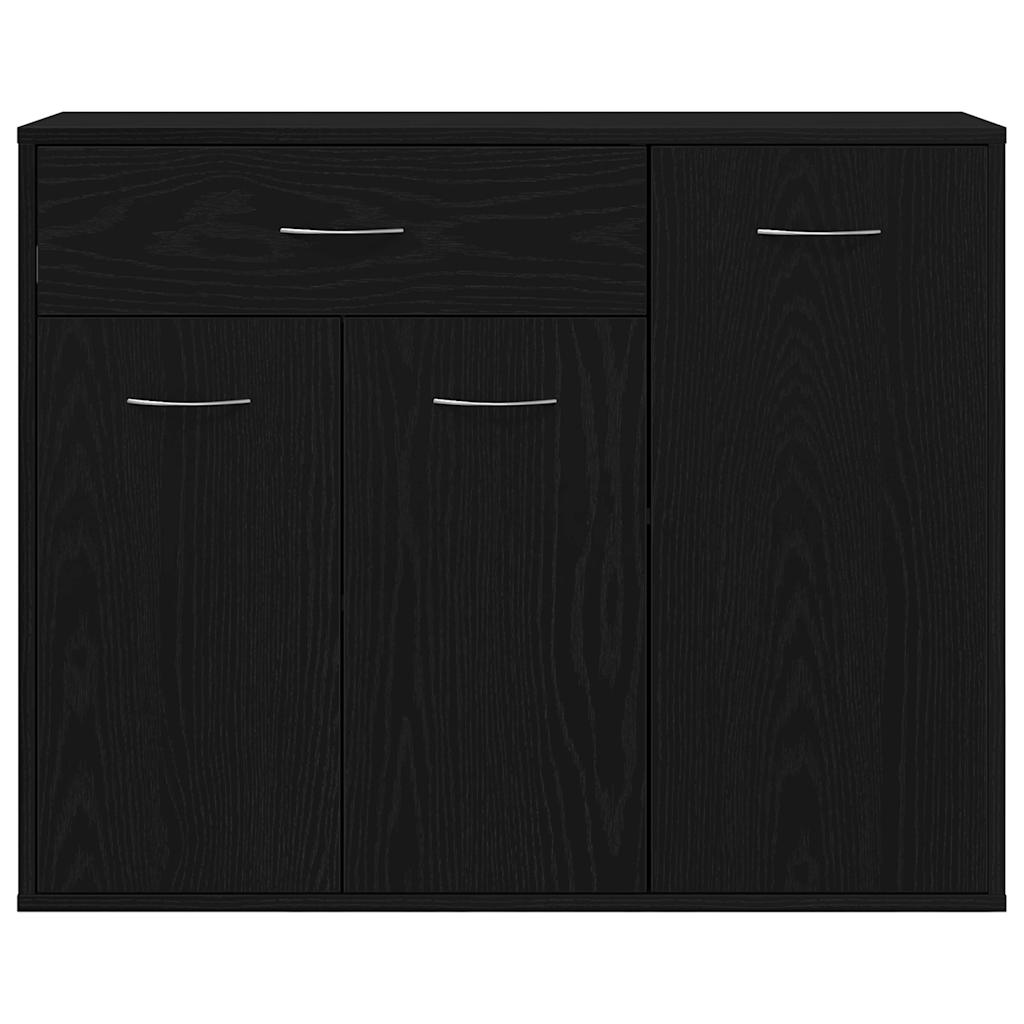 Komoda crni hrast 88x30x70 cm Inženirsko drvo