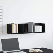 Polica na zidu Crni hrast 75 x 18 x 18 cm Konstruirano drvo