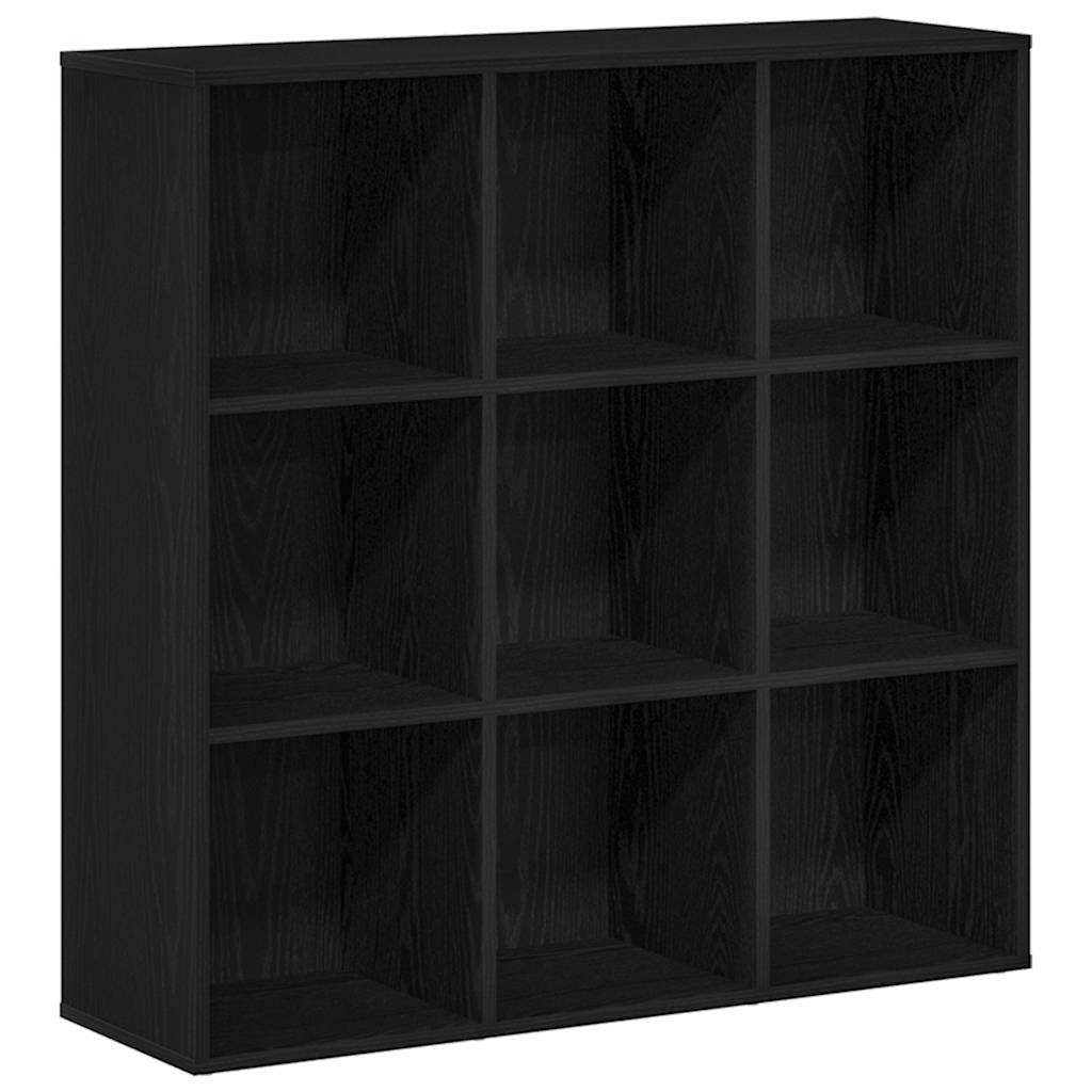 Ormar za knjige crni hrast 98x29x97,5 cm inženjerski drvo