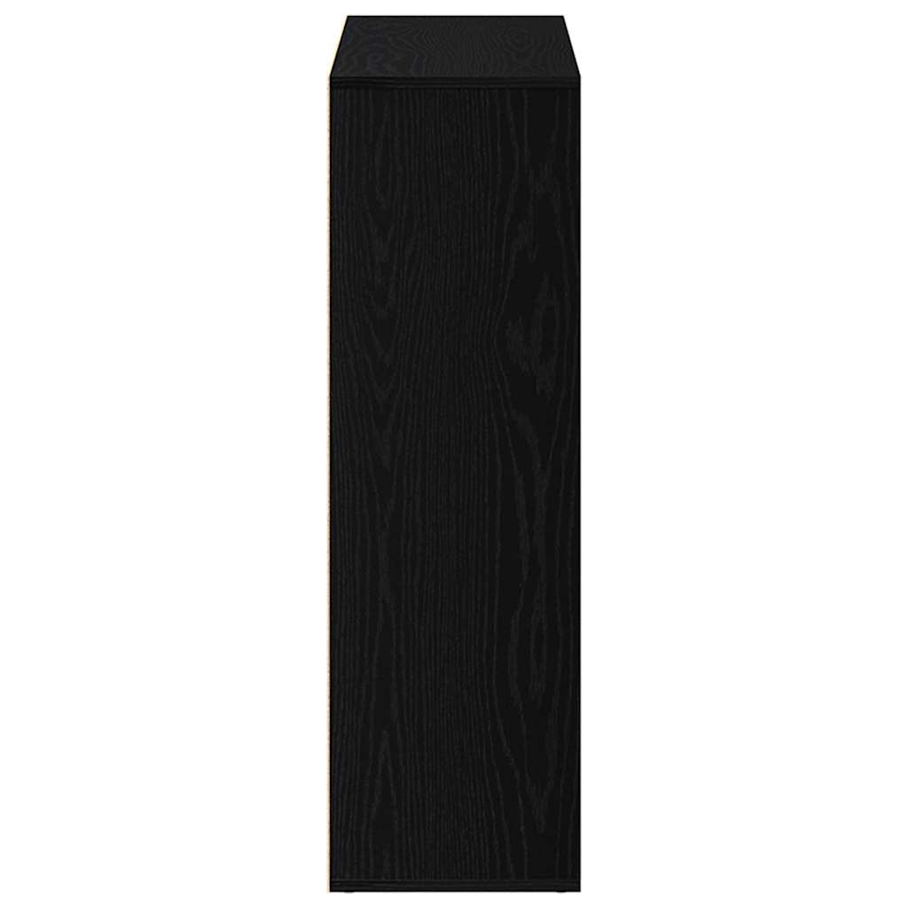 Ormar za knjige crni hrast 98x29x97,5 cm inženjerski drvo