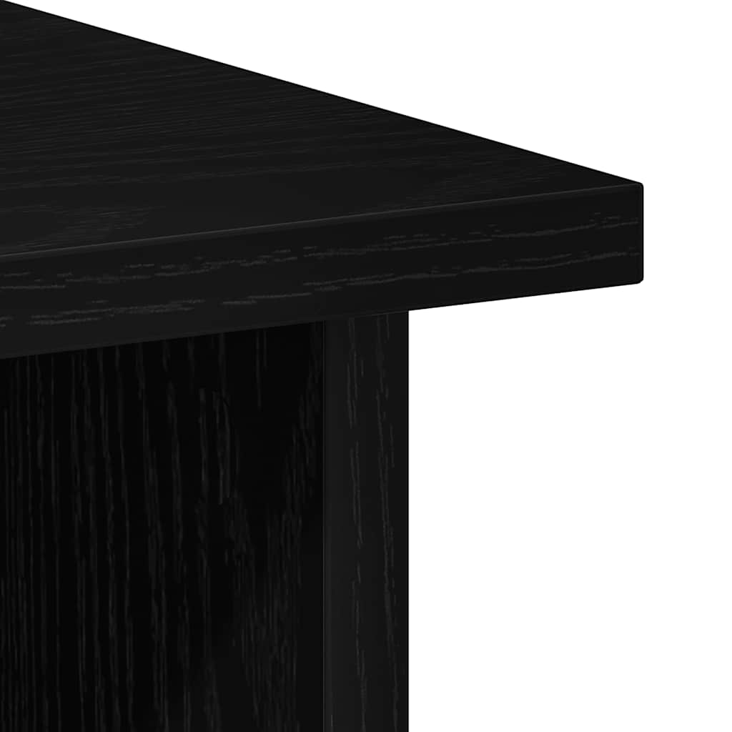 Radni stol Crni hrast 90x50x74 cm Konstruirano drvo