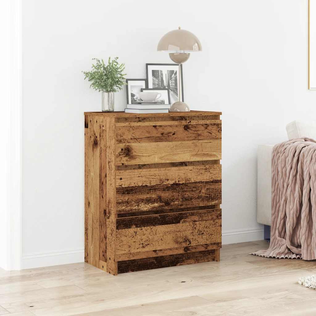 Komoda Staro drvo 60x35x76 cm Konstruirano drvo