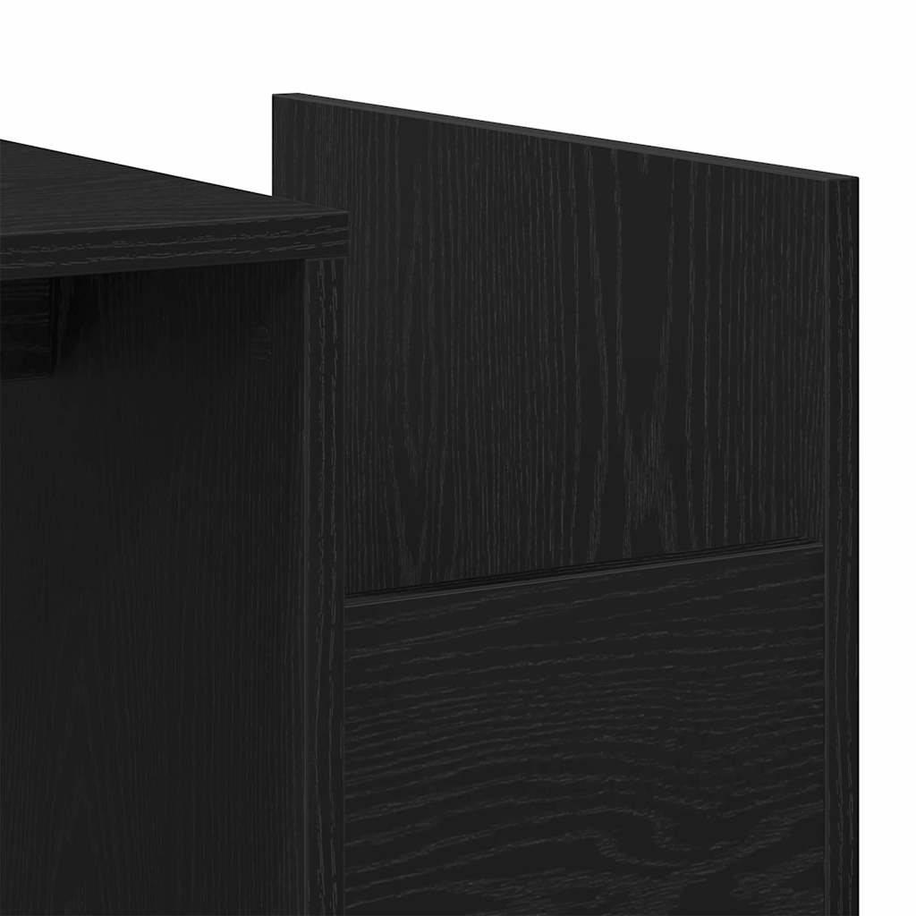Kava Stol Crni hrast 90 x 45 x 35 cm Konstruirano drvo
