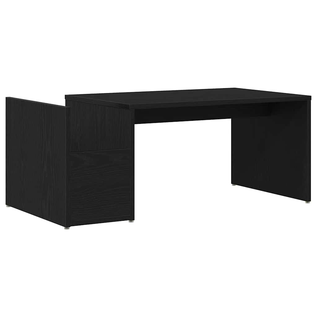 Kava Stol Crni hrast 90 x 45 x 35 cm Konstruirano drvo