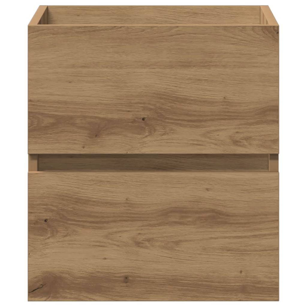 Ormarić za umivaonik u kupaonici Artisan hrast 41x38,5x45 cm Konstruirano drvo