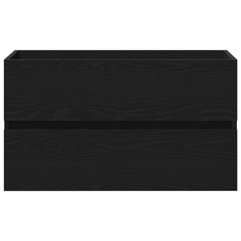 Kupaonski ormarić za sudoper Crni hrast 80 x 38,5 x 45 cm