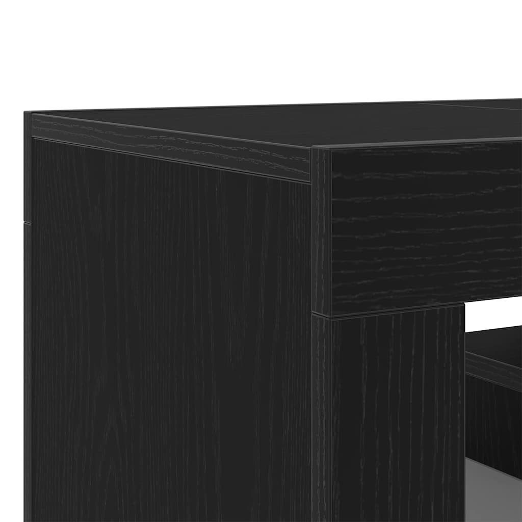 TV ormar Crni hrast 120 x 35 x 40 cm Konstruirano drvo
