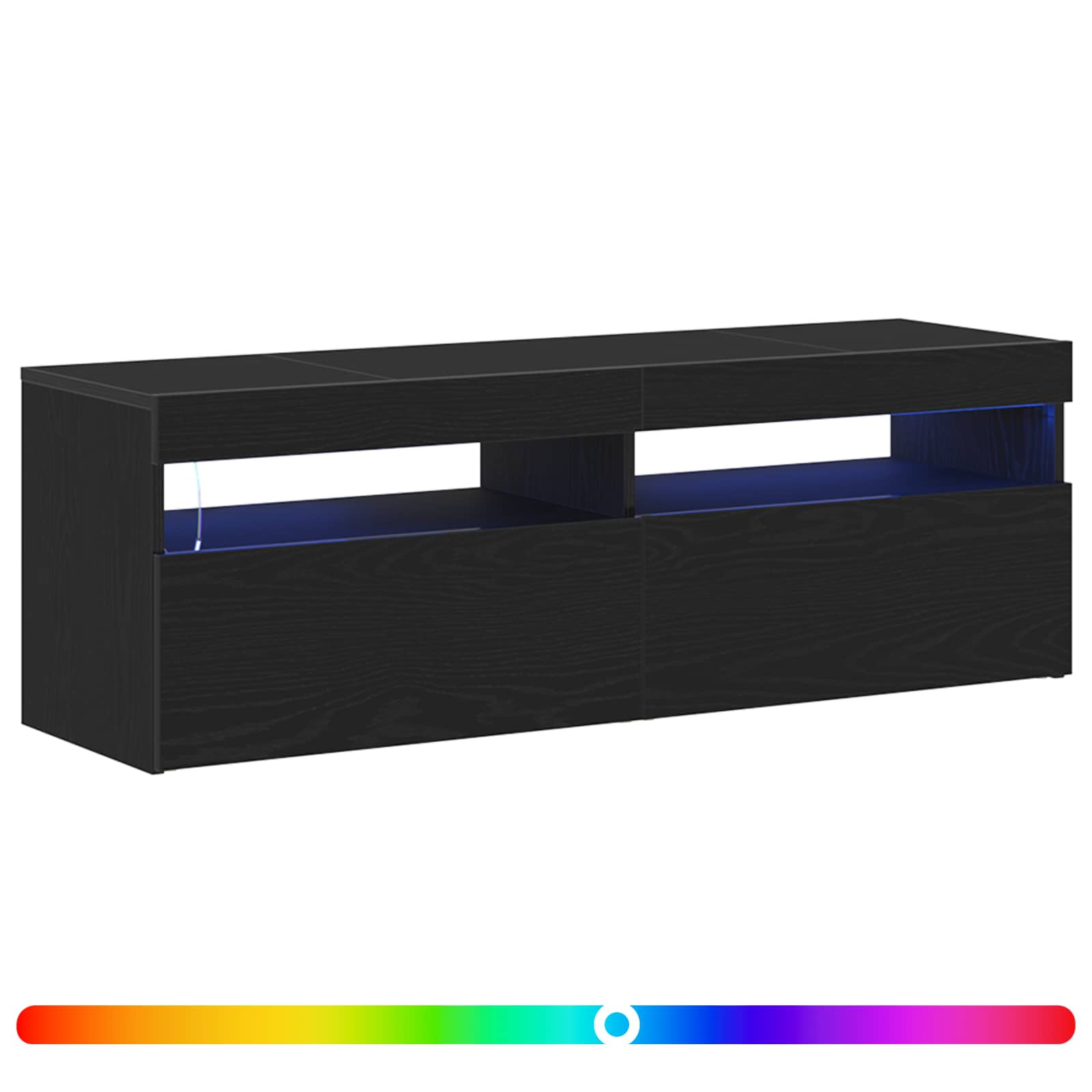 TV ormar Crni hrast 120 x 35 x 40 cm Konstruirano drvo