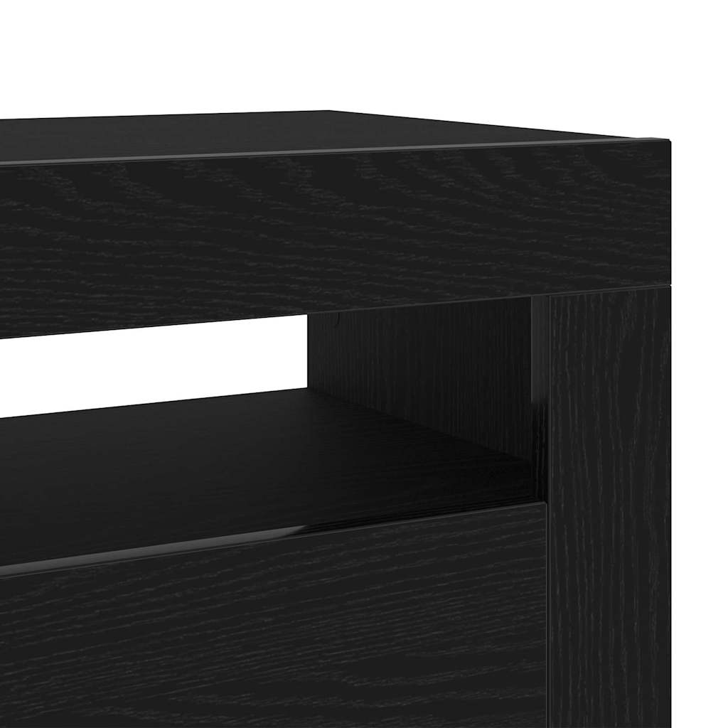 TV ormar Crni hrast 90 x 35 x 40 cm Konstruirano drvo