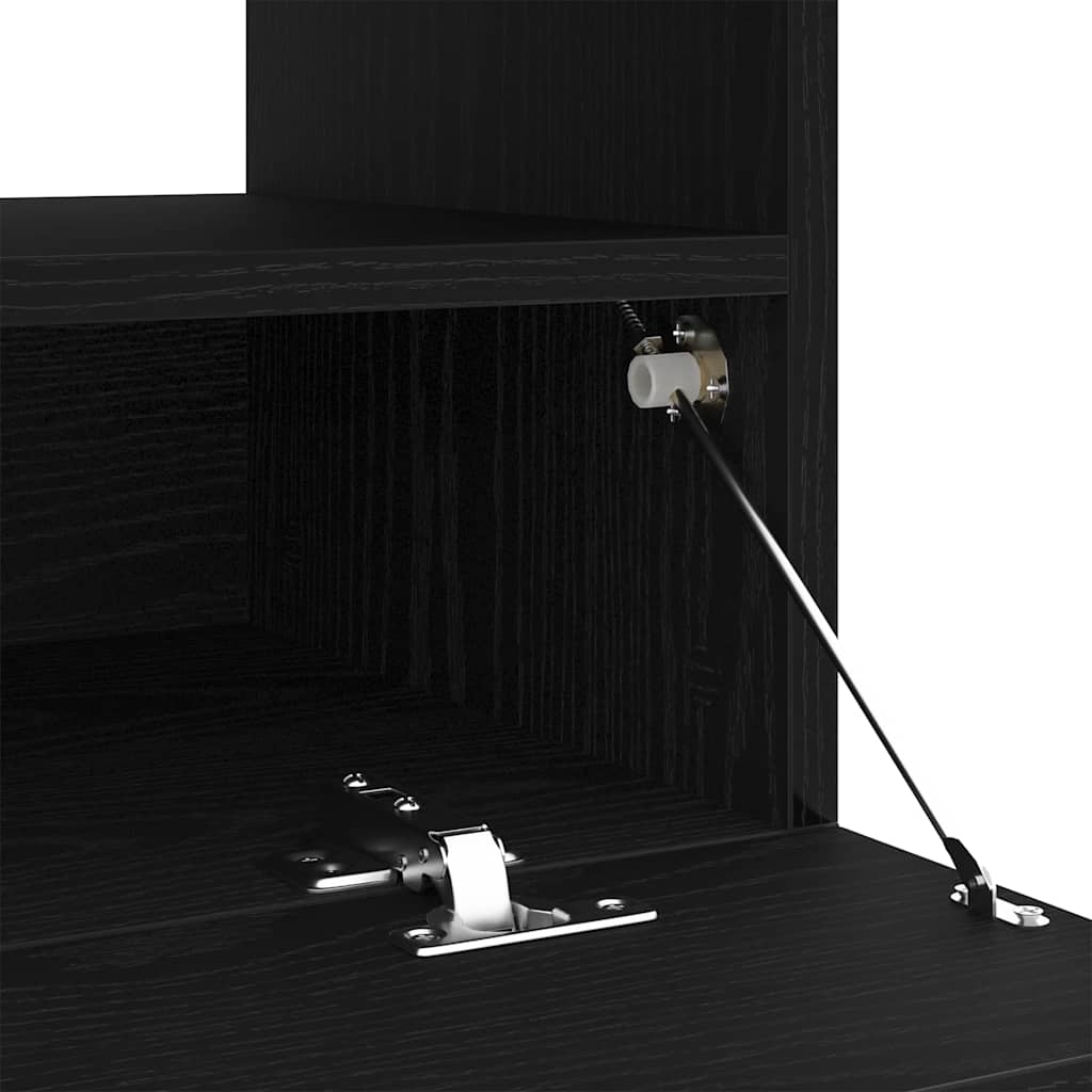 TV ormar Crni hrast 100 x 35 x 40 cm Konstruirano drvo