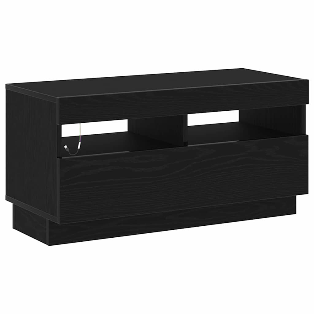 TV ormar Crni hrast 80 x 35 x 40 cm Konstruirano drvo