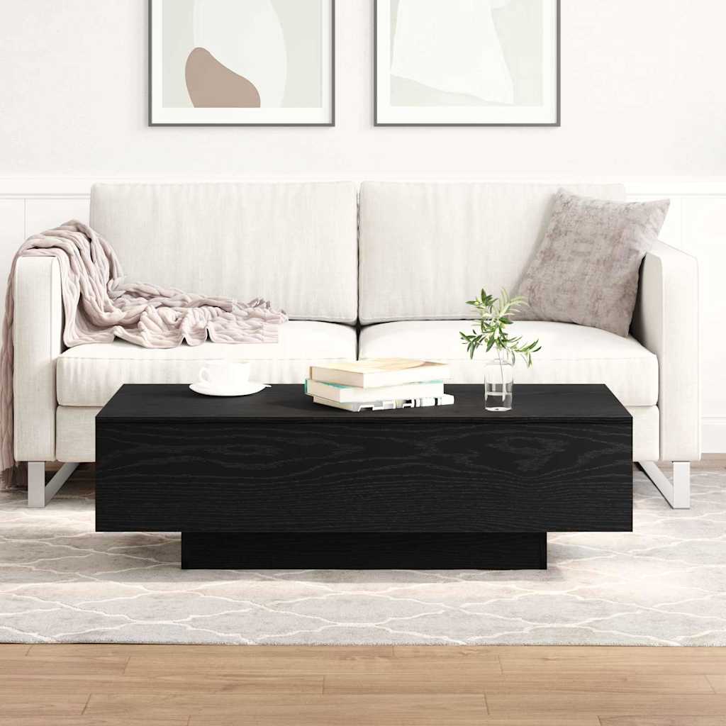 Kava Stol Crni hrast 100 x 49,5 x 31 cm Konstruirano drvo